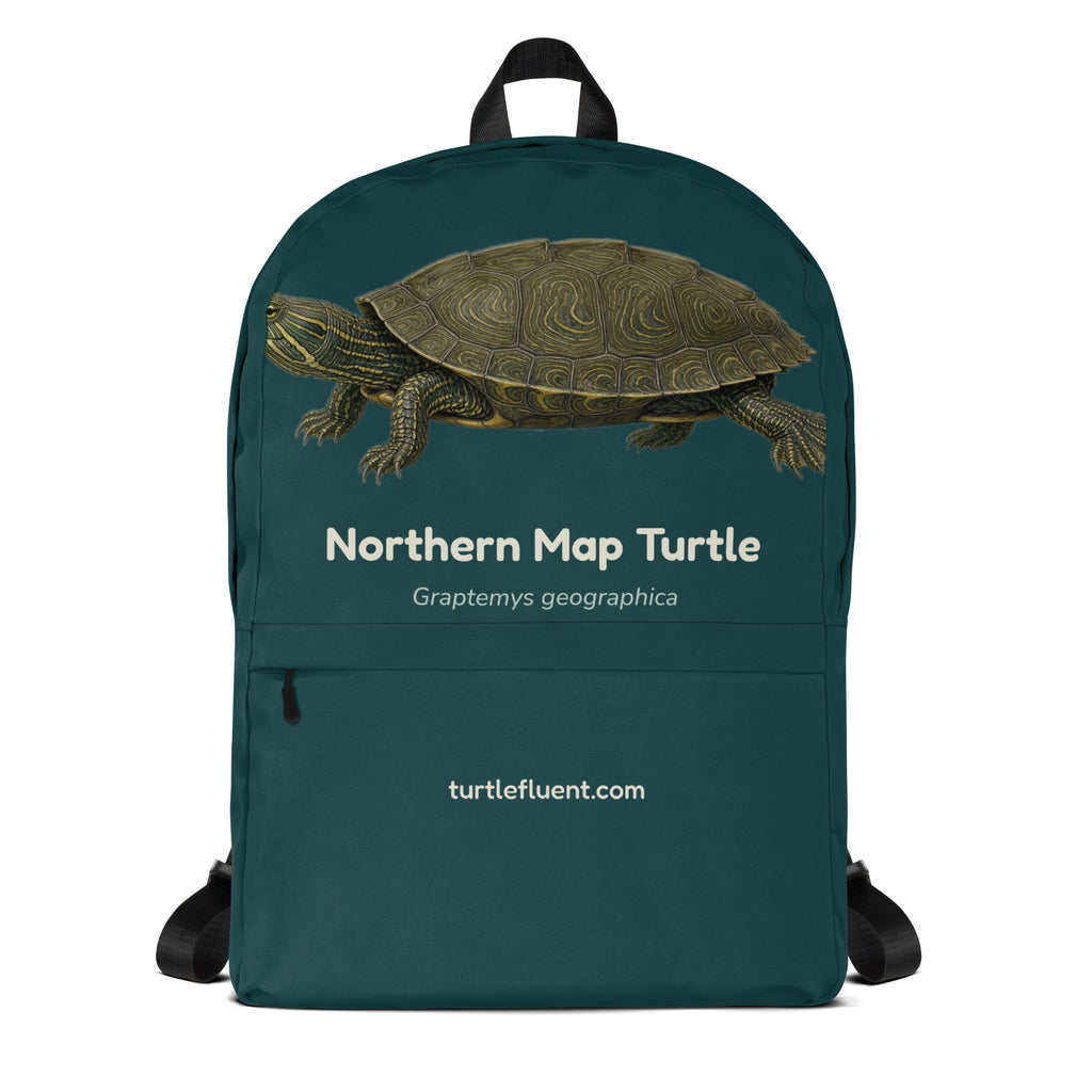 Map Turtle Backpack – front