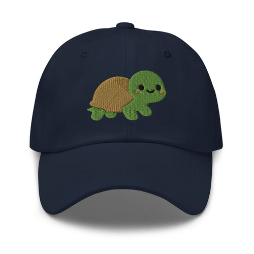 Bubbles the Turtle Dad Hat – Navy – front