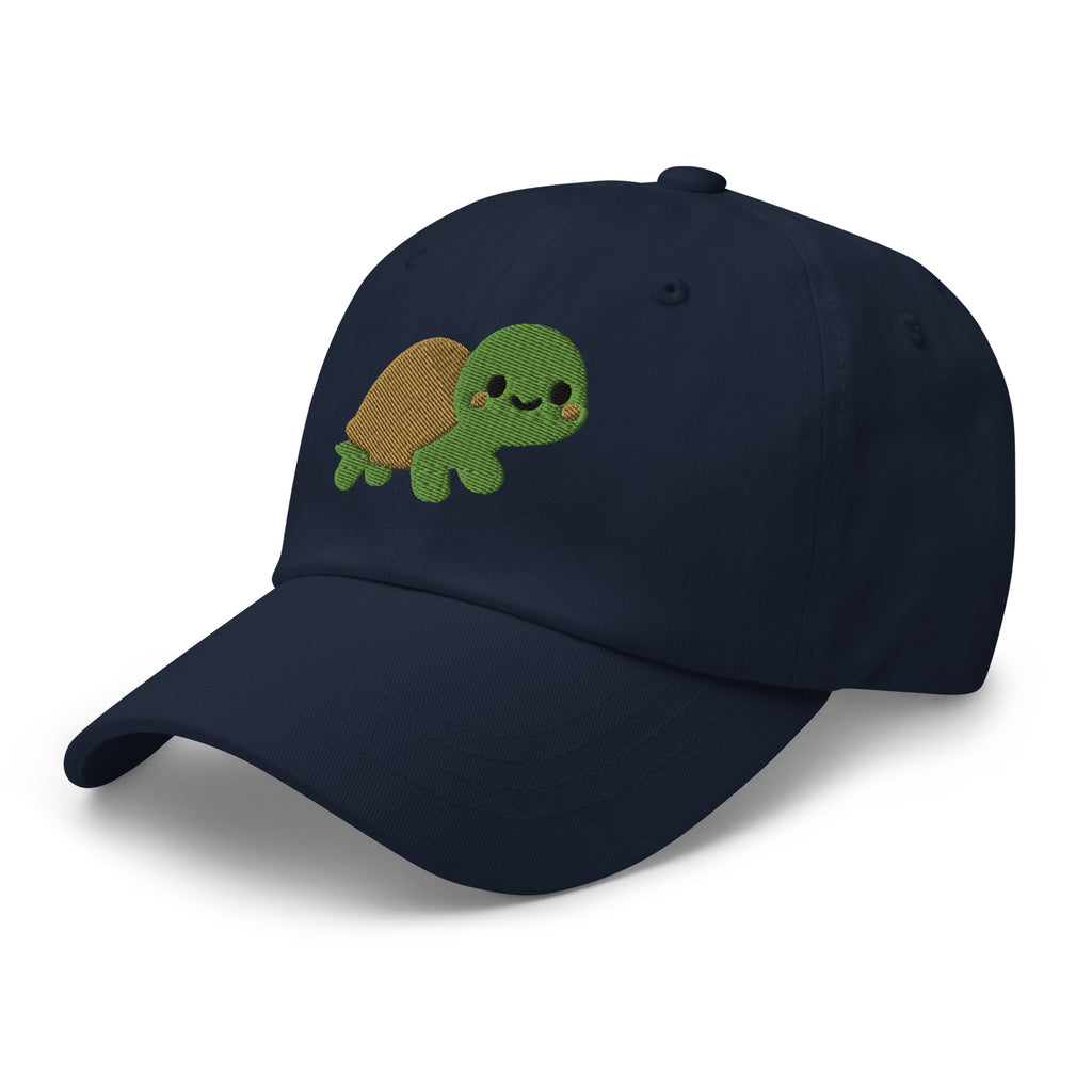 Bubbles the Turtle Dad Hat – Navy – left front