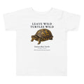 Leave Them Wild Toddler Tee – White – front