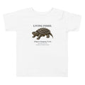 Alligator Snapping Turtle Toddler Tee – White – front