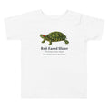Red-Eared Slider Toddler Tee – White – front