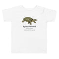 Spiny Softshell Toddler Tee – White – front