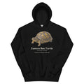 Eastern Box Turtle Hoodie – Black – front