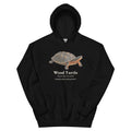 Wood Turtle Hoodie – Black – front