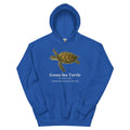 Green Sea Turtle Hoodie – Blue & Green – Royal – front