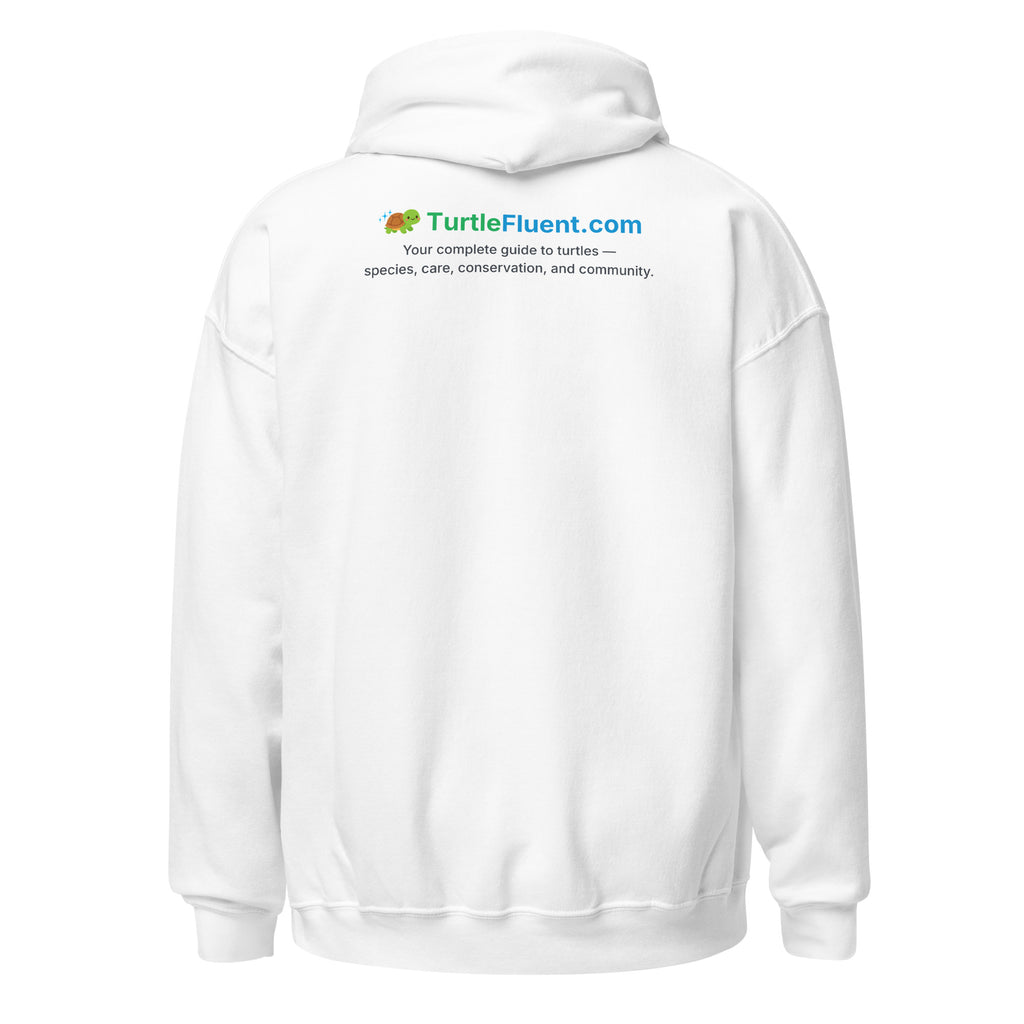 Spotted Turtle Hoodie – White – back