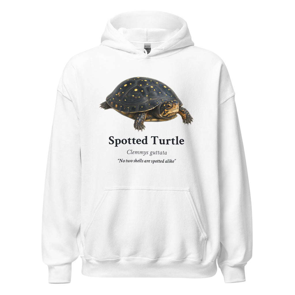 Spotted Turtle Hoodie – White – front