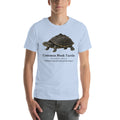 Common Musk Turtle Tee – Baby Blue – front