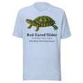 Red-Eared Slider Tee – Baby Blue – front