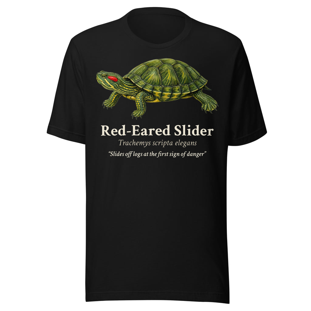 Red-Eared Slider Tee – Black – front