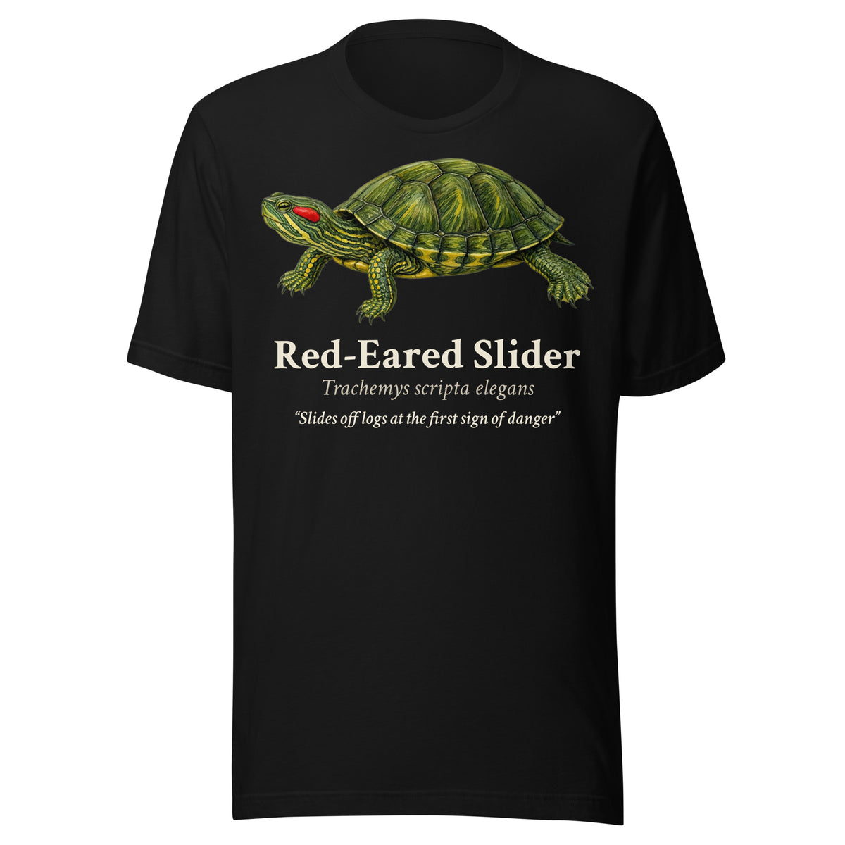 Red-Eared Slider Tee – Black – front