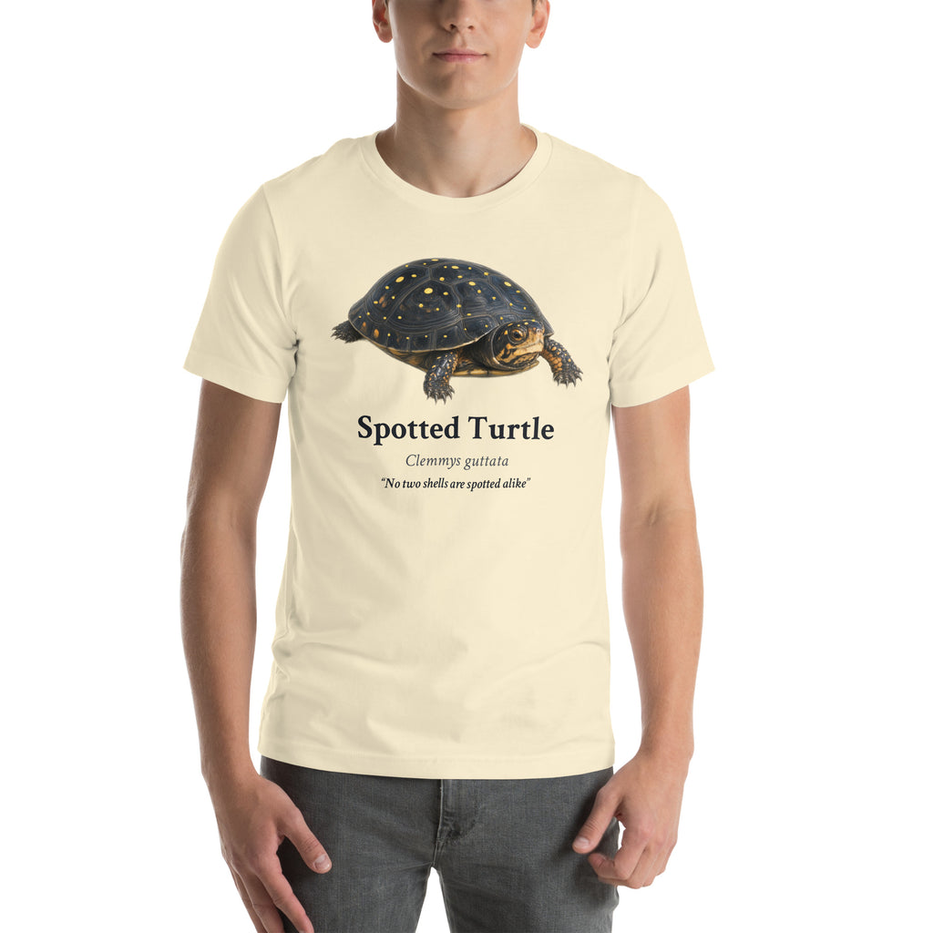 Spotted Turtle Tee – Natural – front