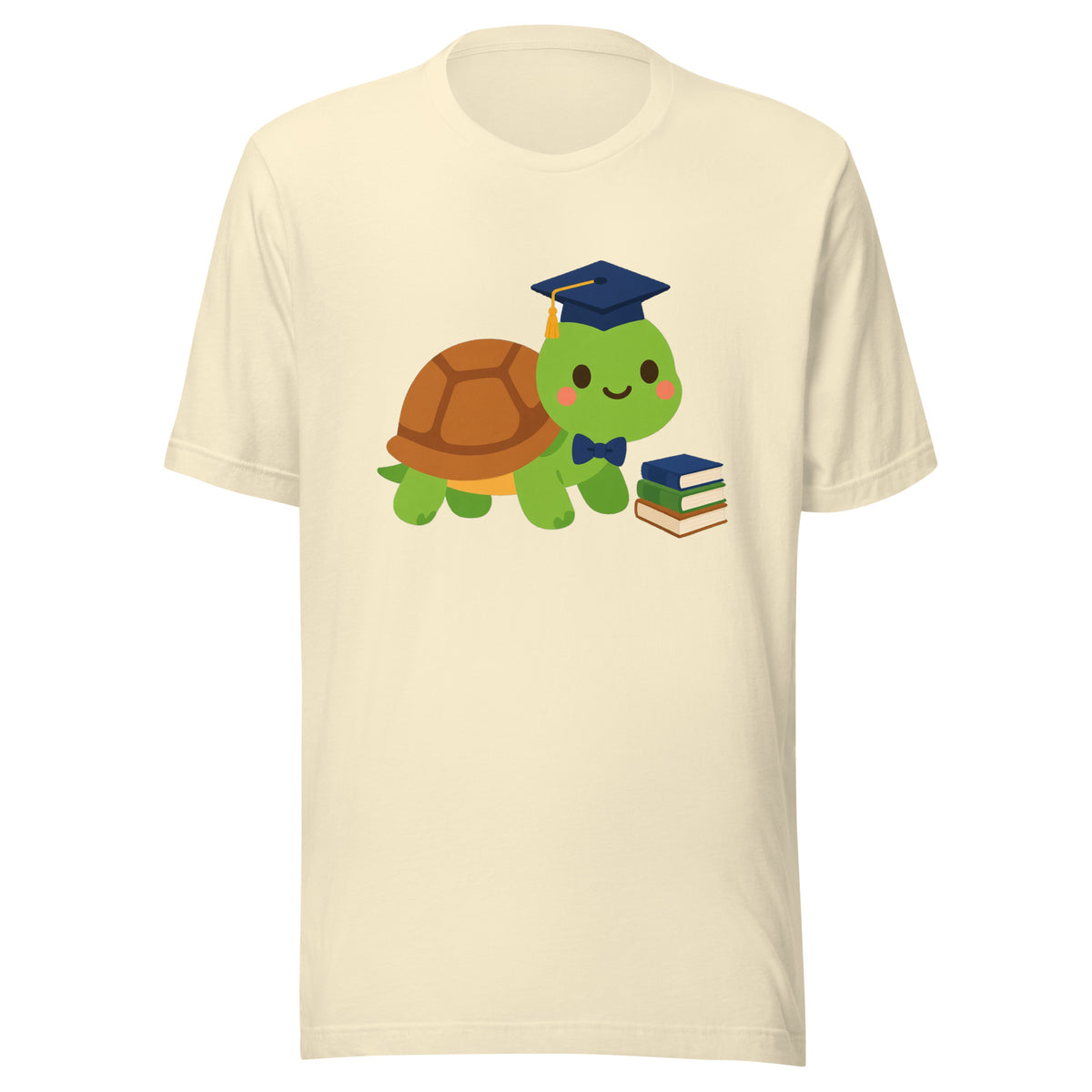 Professor Bubbles Tee – Natural – front