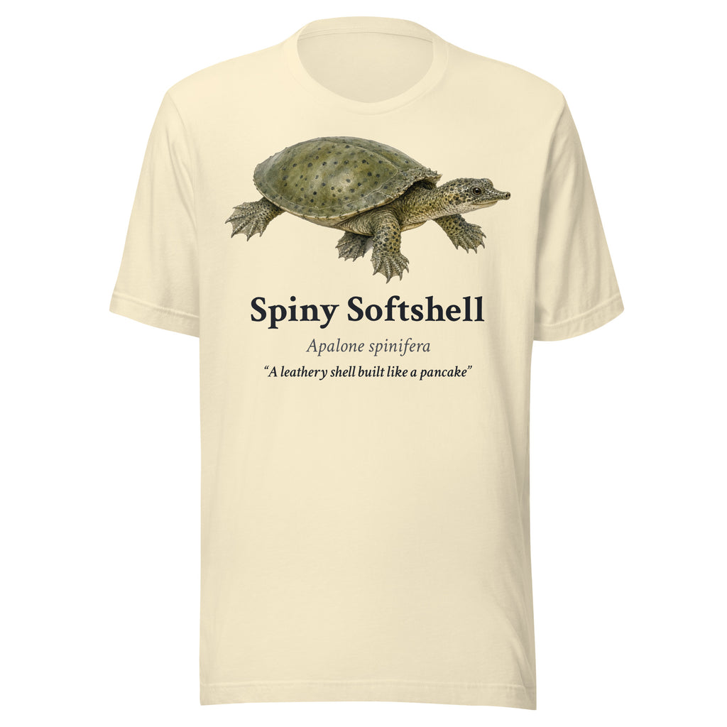 Spiny Softshell Tee – Natural – front