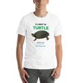 Fluent in Turtle Tee – White – front