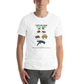 Turtles Come in All Sizes Tee – White – front