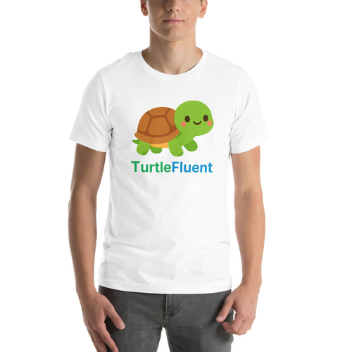 Bubbles the Turtle Tee – White – front