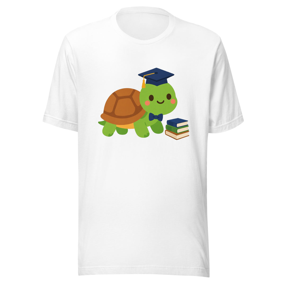 Professor Bubbles Tee – White – front