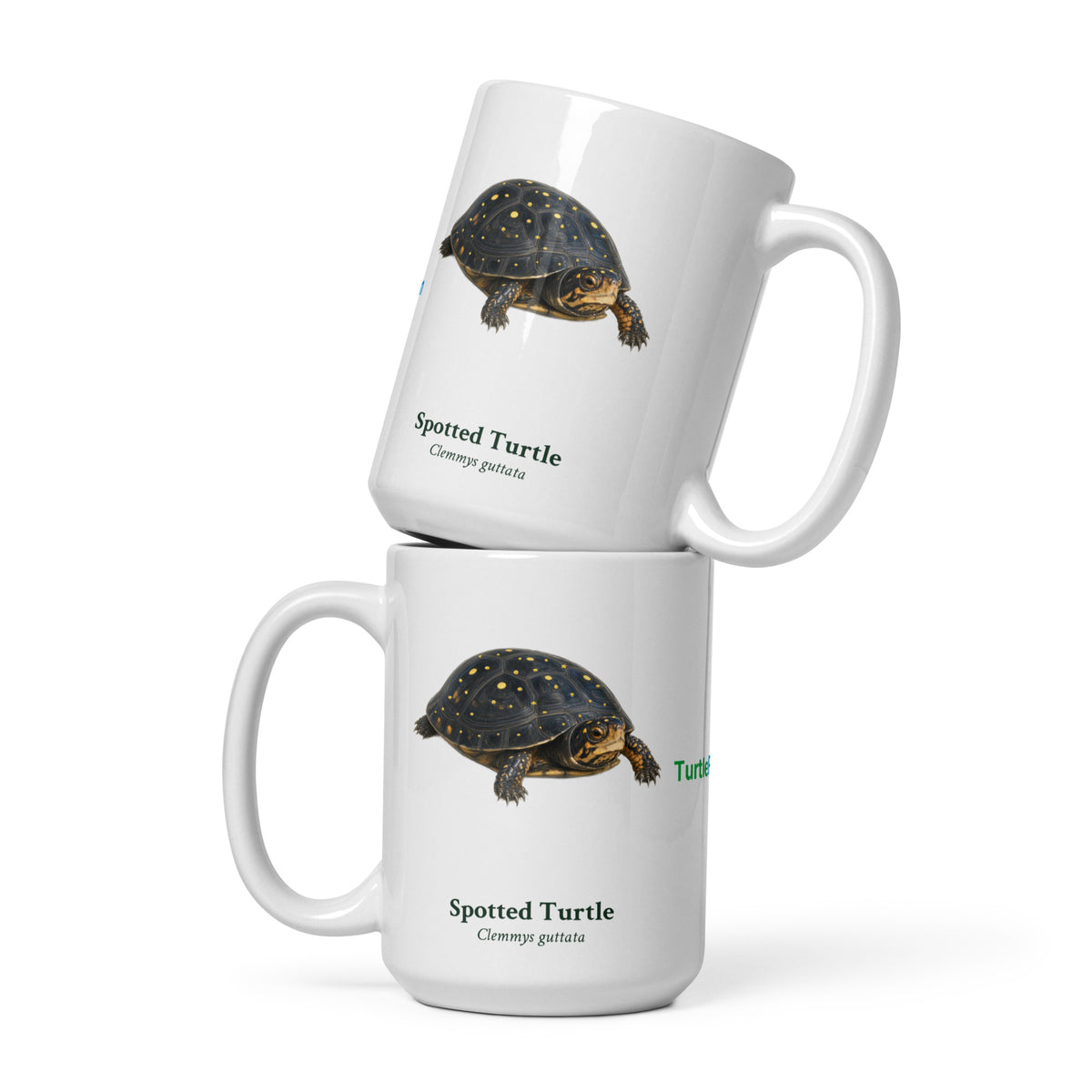 Spotted Turtle Mug – 15 oz – front