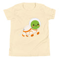 Astronaut Bubbles Kids Tee – Natural – front