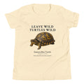 Leave Them Wild Kids Tee – Natural – front