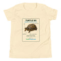 Turtle 101 Kids Tee – Natural – front