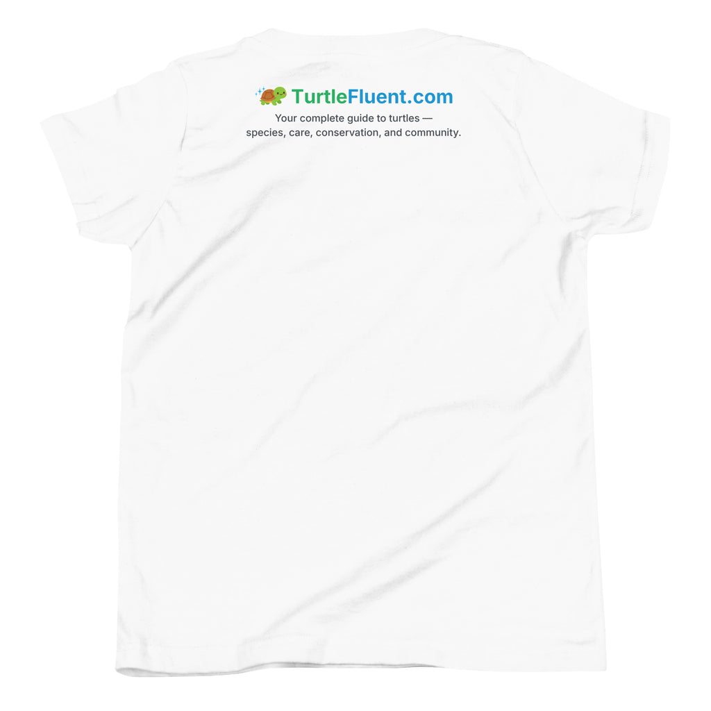 I Learned Everything Kids Tee – White – back