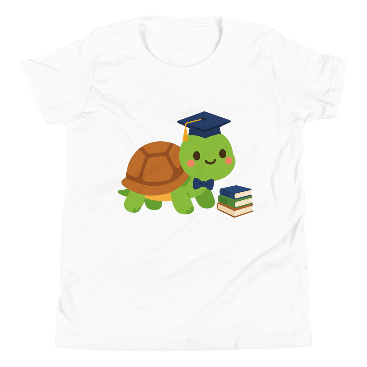 Professor Bubbles Kids Tee – White – front