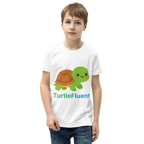 Bubbles Kids Tee – White – front